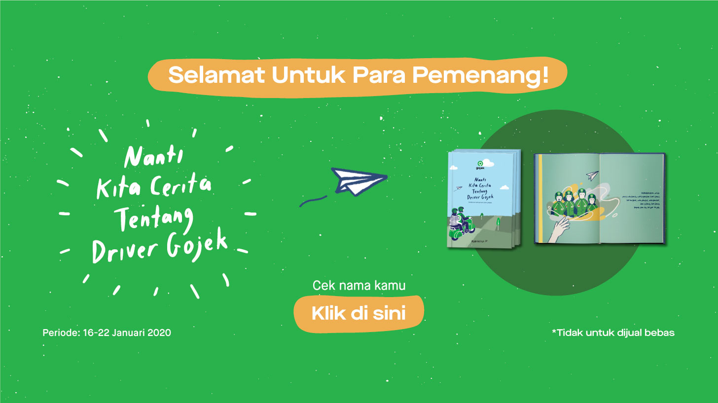 Selamat Kepada Para Pemenang Buku NKCTDG!