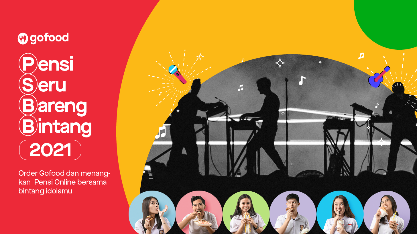 Seru-seruan Bareng Teman dengan Pensi Online Seru Bareng Bintang 2021 dari Gojek!