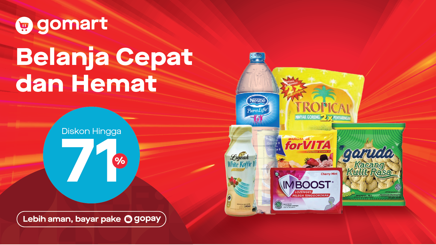 Promo Dua Mingguan, Belanja Hemat Hingga 71%
