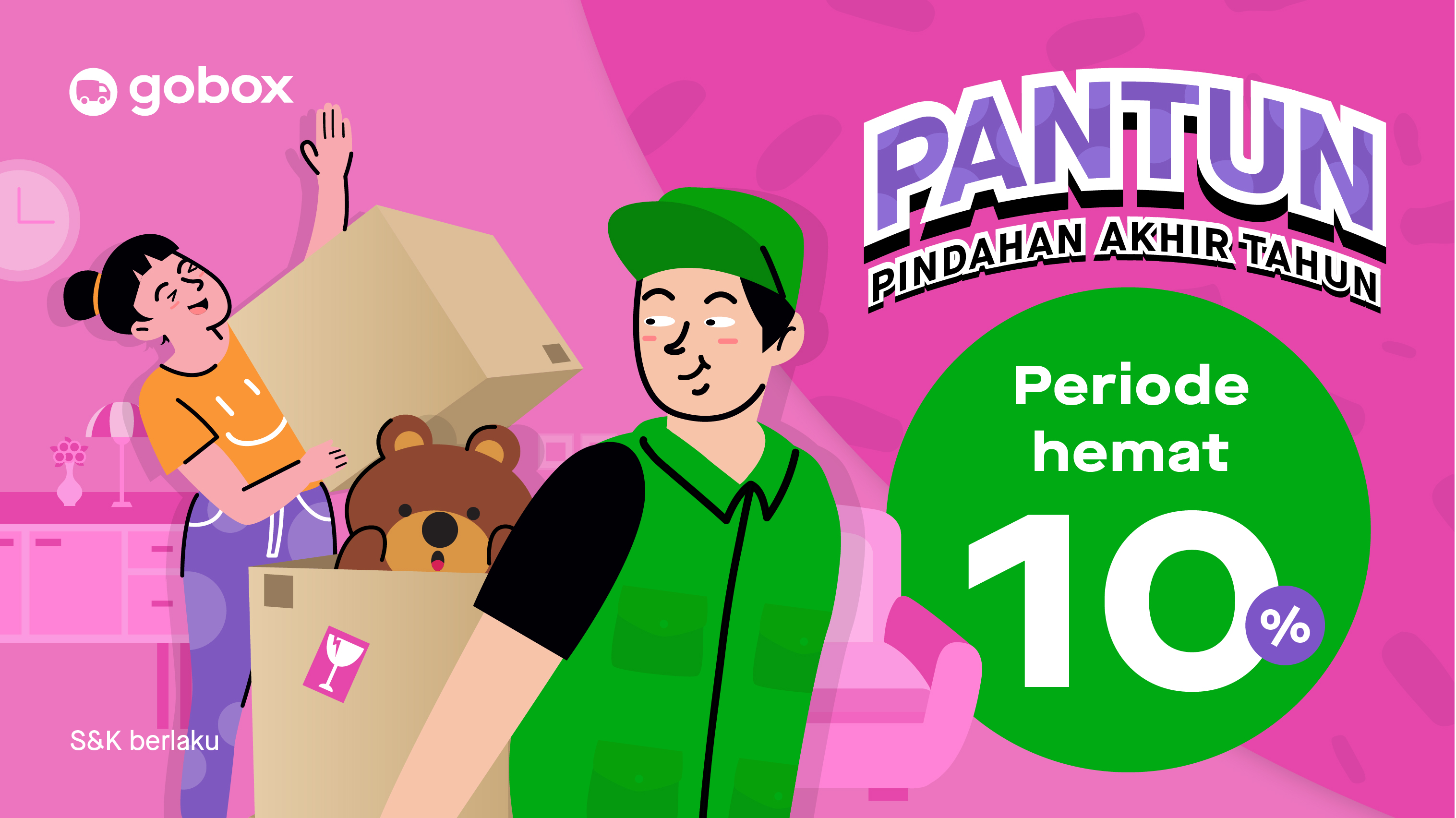 Promo GoBox Desember 2019: Potongan Langsung 10%