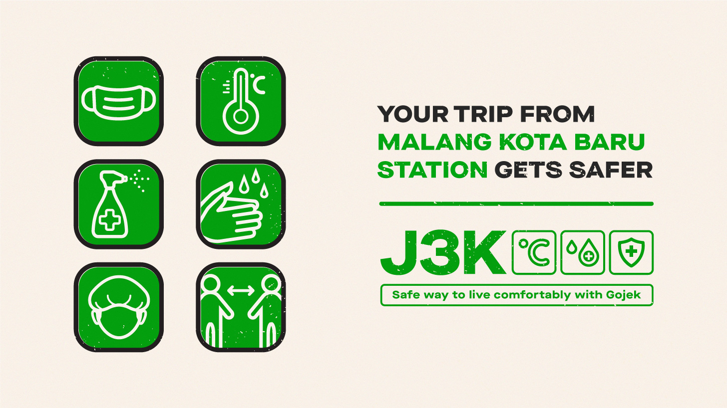 Find J3K Safe Zone at Stasiun Malang Kota Baru