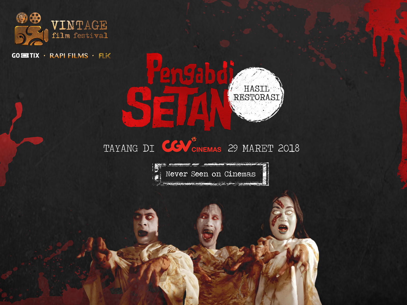 Jangan Ngaku Suka Film Tempo Dulu Kalau Belum Dateng ke Vintage Film Festival